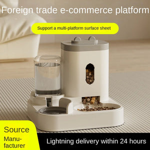 2-in-1 Automatic Pet Feeder